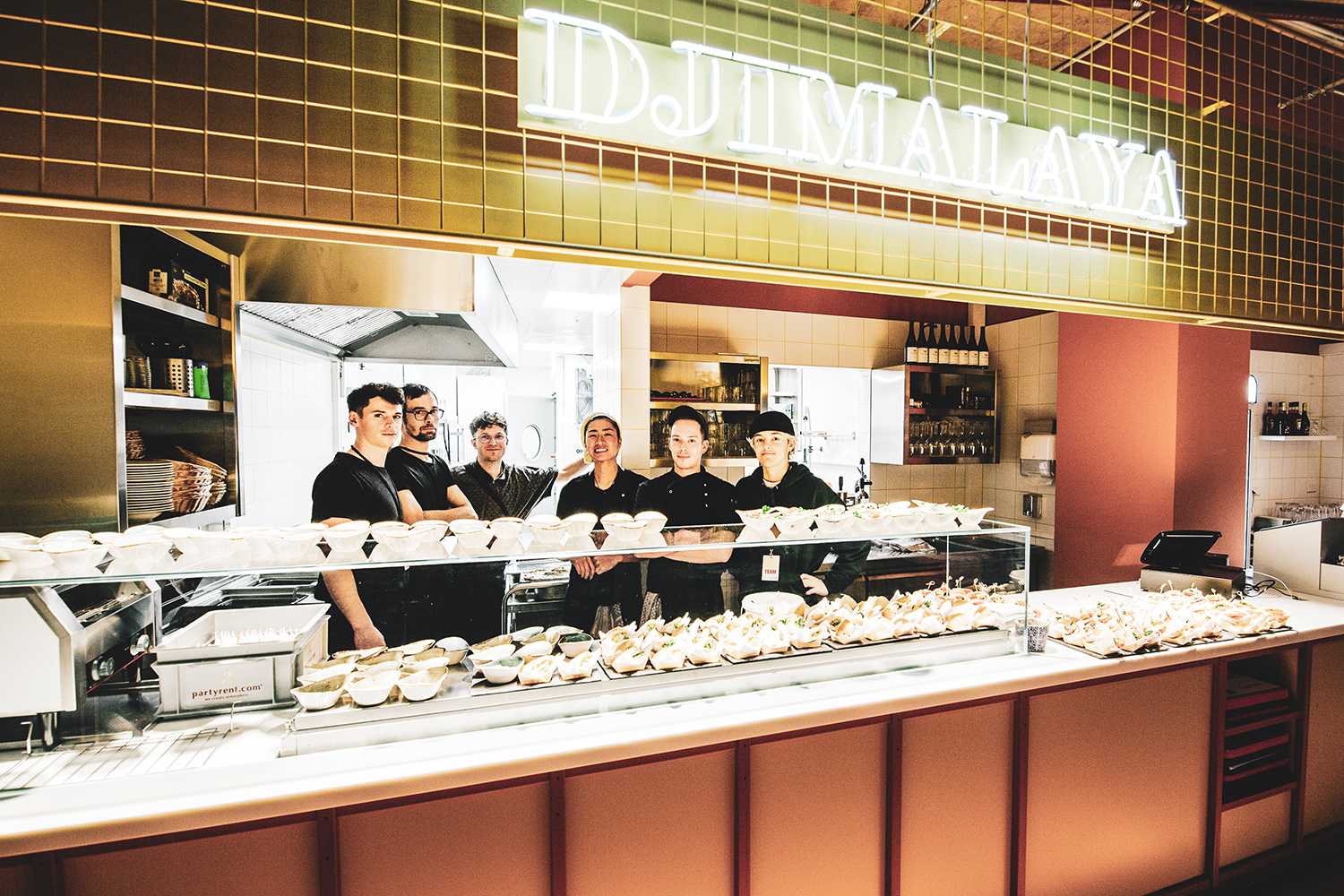 StudioNOW for Bikini Berlin, Kantini, Opening, Djimalaya, Food