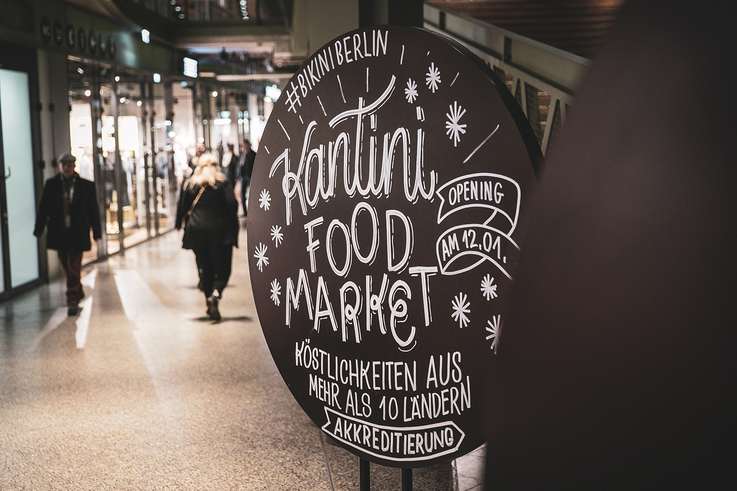 StudioNOW for Bikini Berlin, Kantini, Opening, Foodmarket