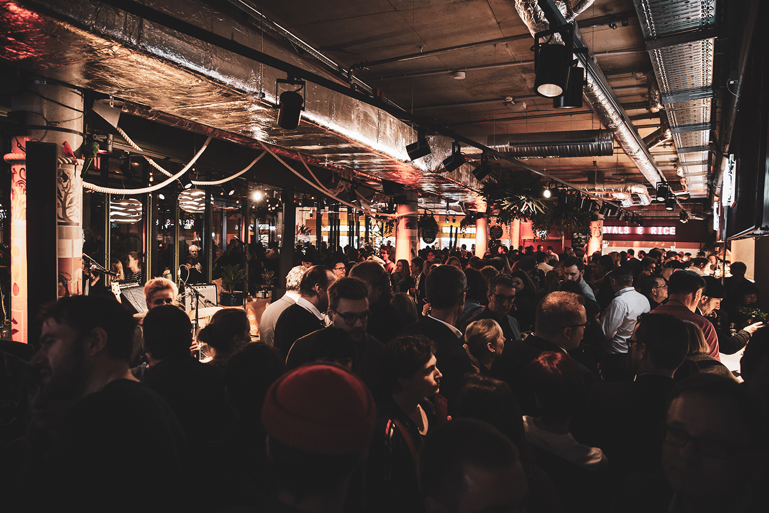 StudioNOW for Bikini Berlin, Kantini, Opening, Menschen, Party, drinks, food