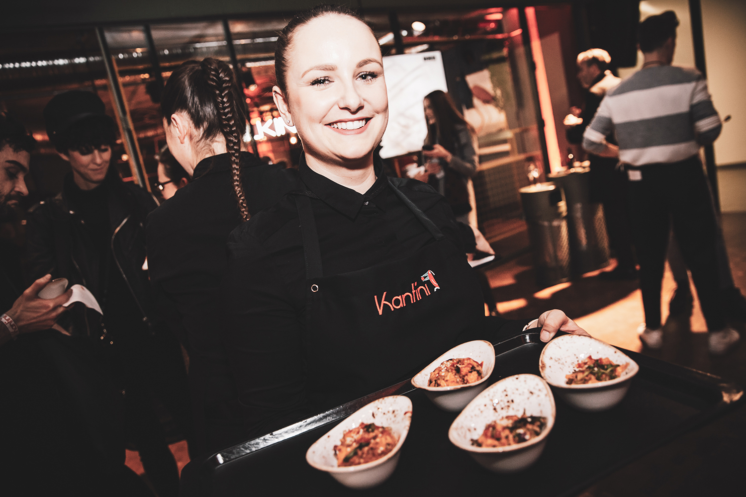 StudioNOW for Bikini Berlin, Kantini, Opening, Menschen, Party, drinks, food