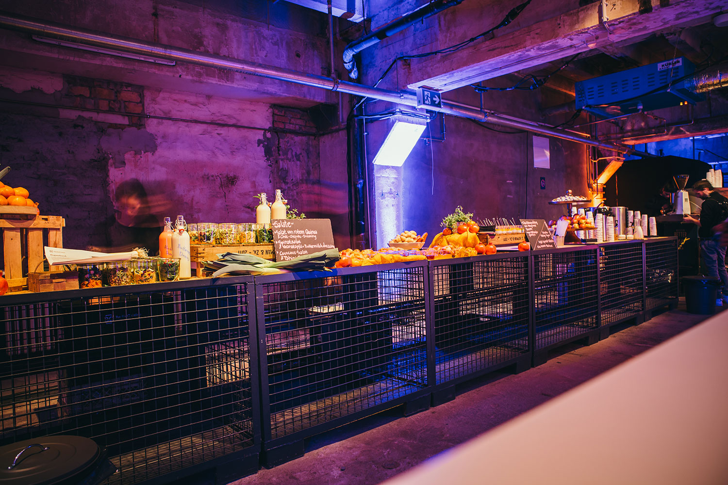 StudioNOW for Zalando, Vizions, Drinks, Foods, Service, Kraftwerk, Berlin