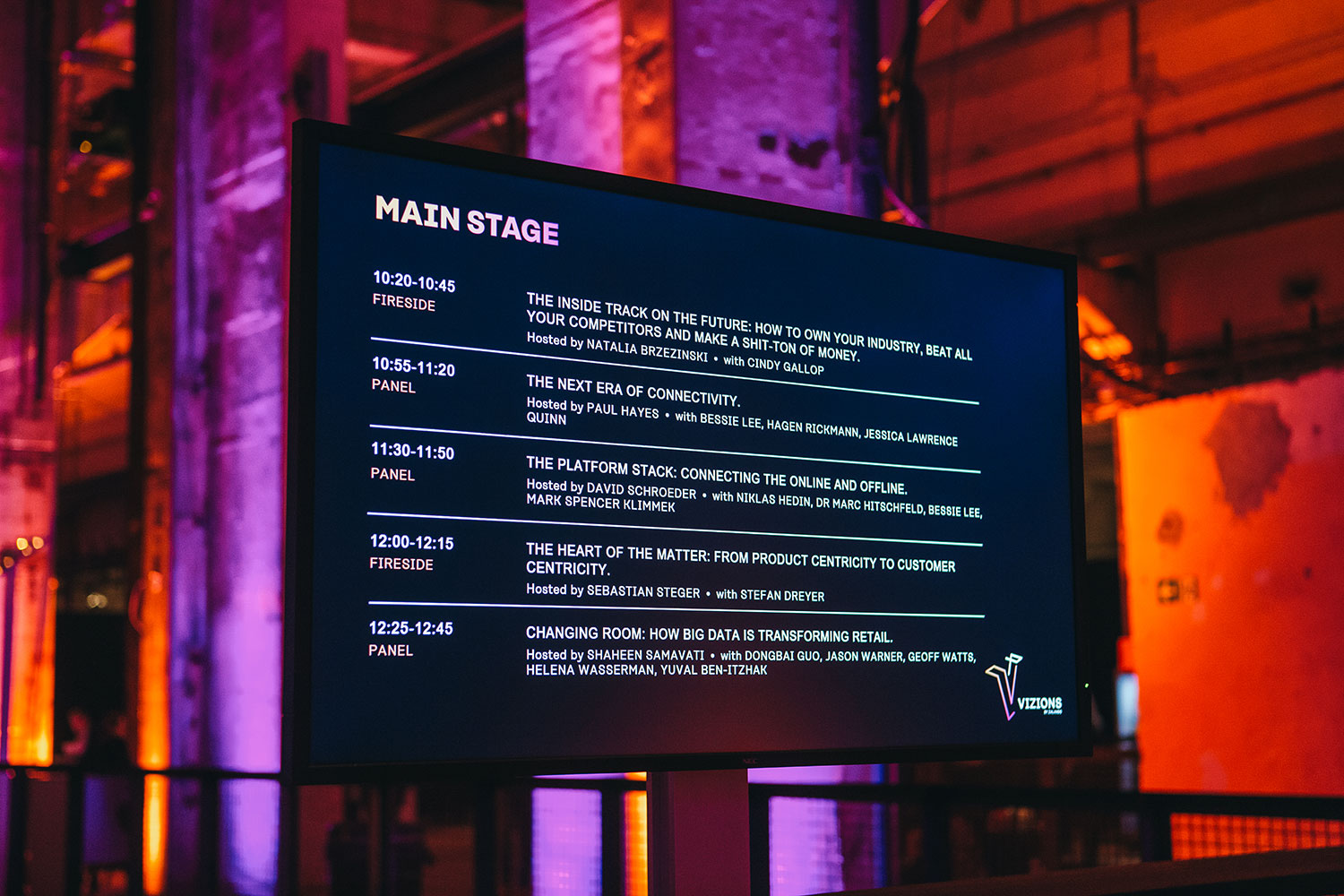 StudioNOW for Zalando, Vizions, Service, Kraftwerk, Berlin, Agenda, Inhalt, Quinn, Klimmerk, Steger, Watts