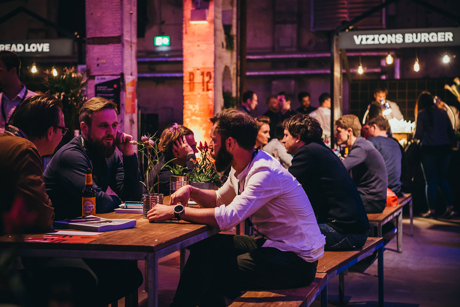 StudioNOW for Zalando, Vizions, Kraftwerk, Berlin, Menschen, Konferenz, Food, Drinks