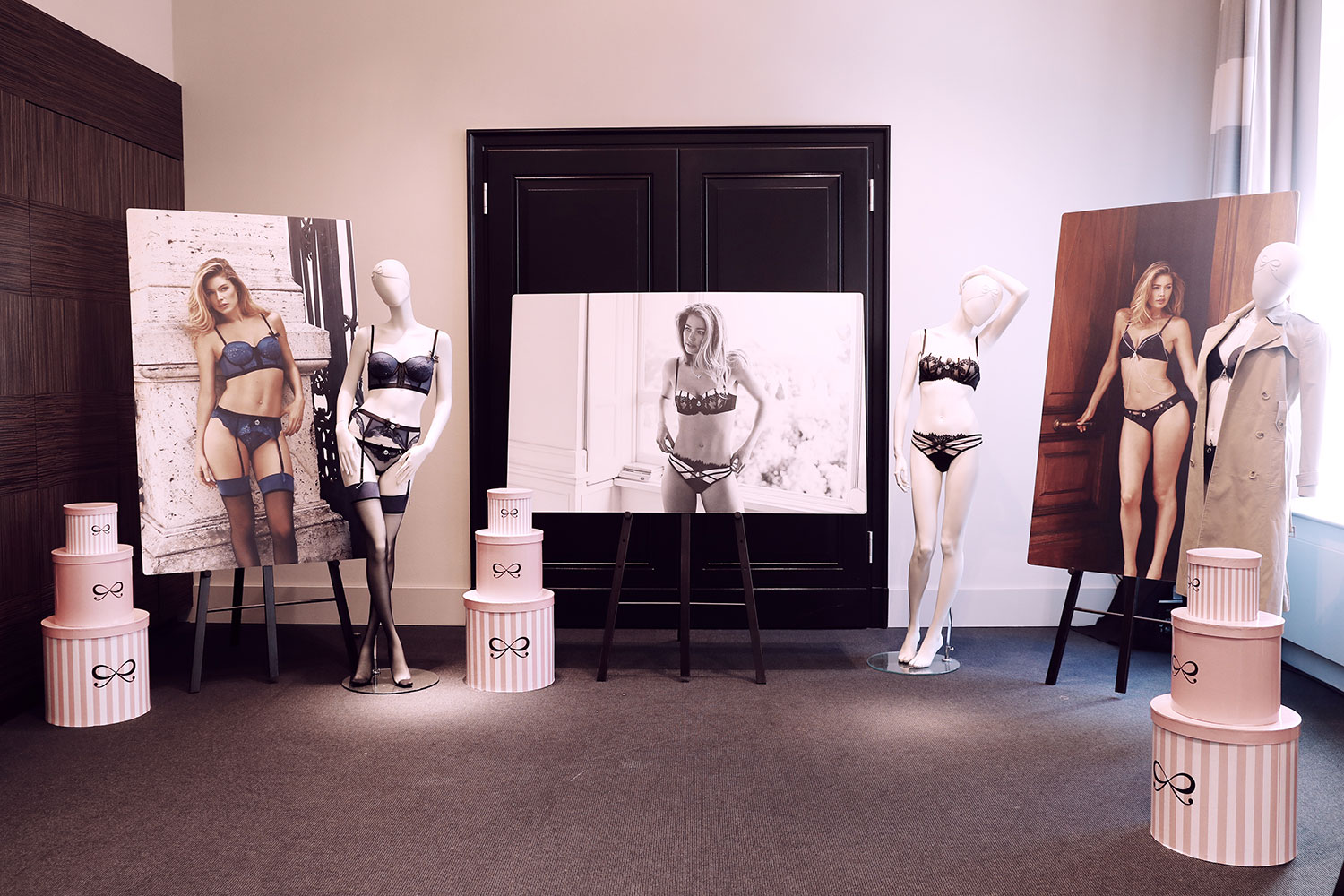 StudioNOW, Hunkemöller, Unterwäsche, Doutzen Kroes, Zoë Price-Smith, Berlin, Hotel de Rome