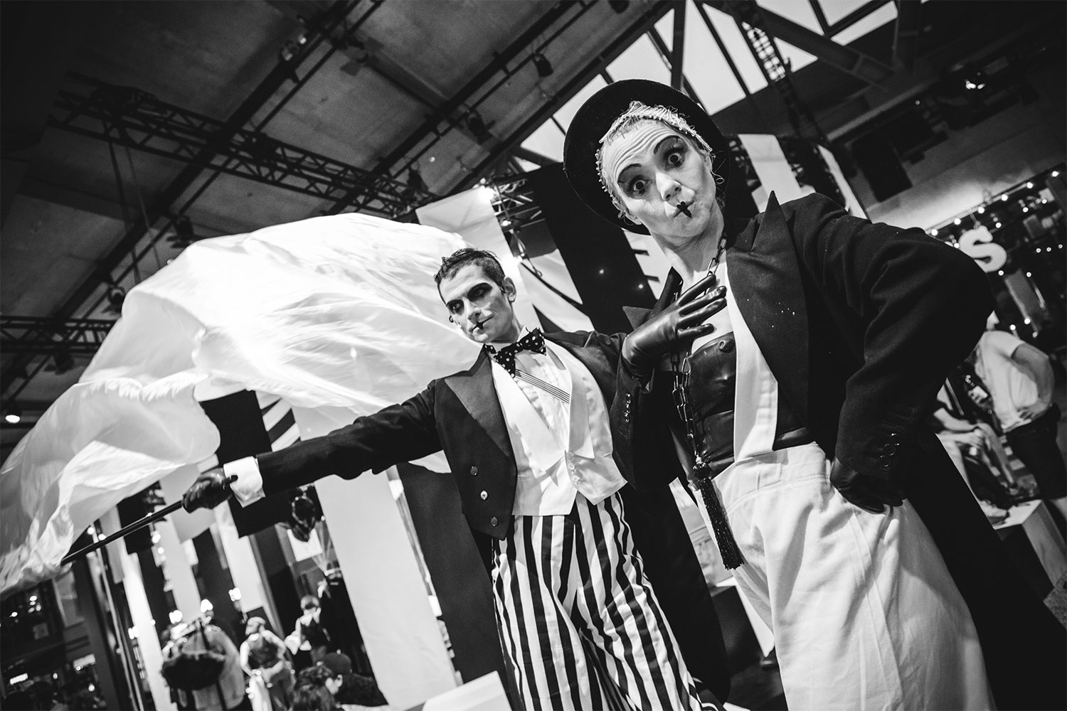 StudioNOW, Bikini, Bikini Berlin, Vogue, Fashion, Night, Shooting, Circus, Artist