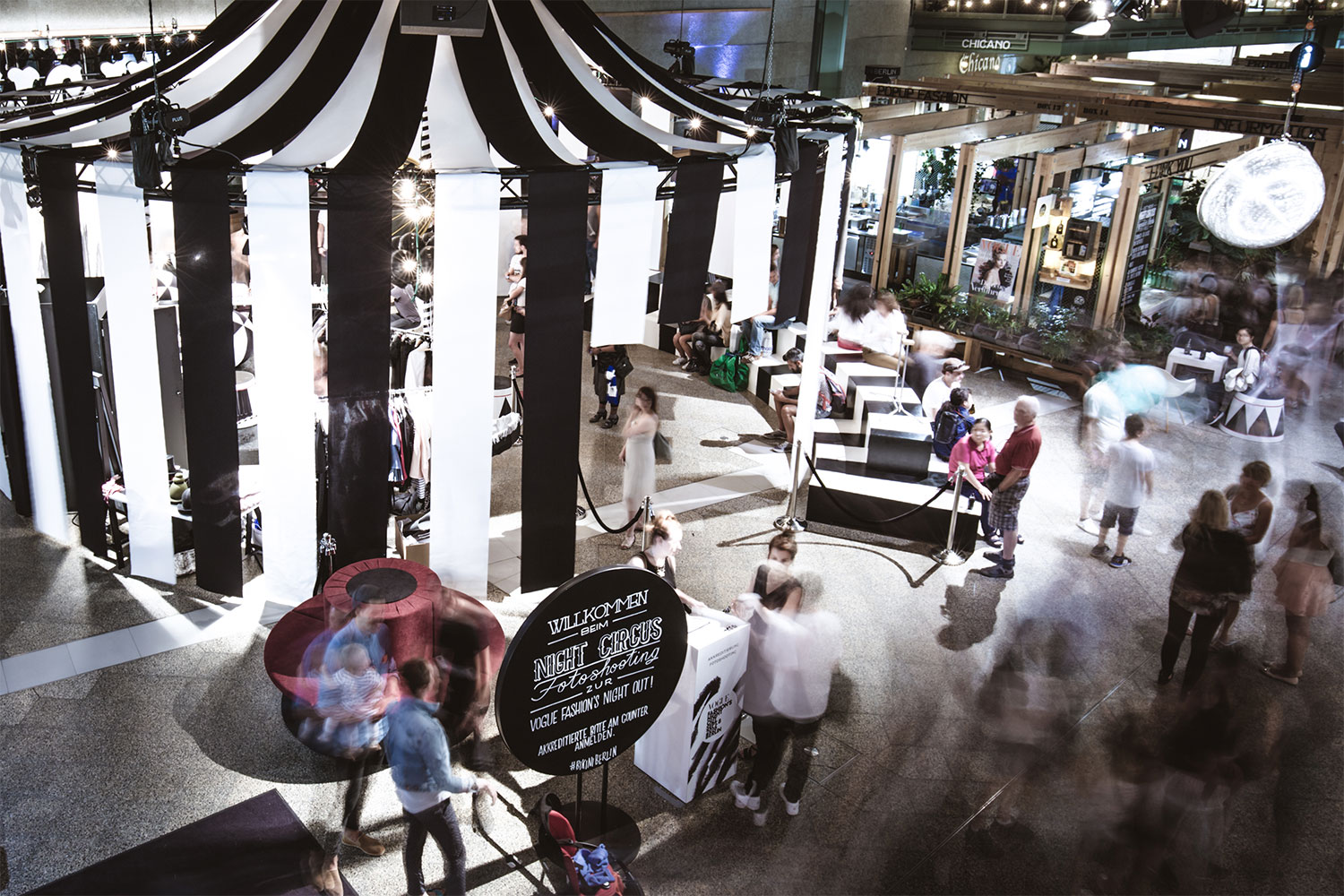 StudioNOW, Bikini, Bikini Berlin, Vogue, Fashion, Night, Shooting, Circus, Artist