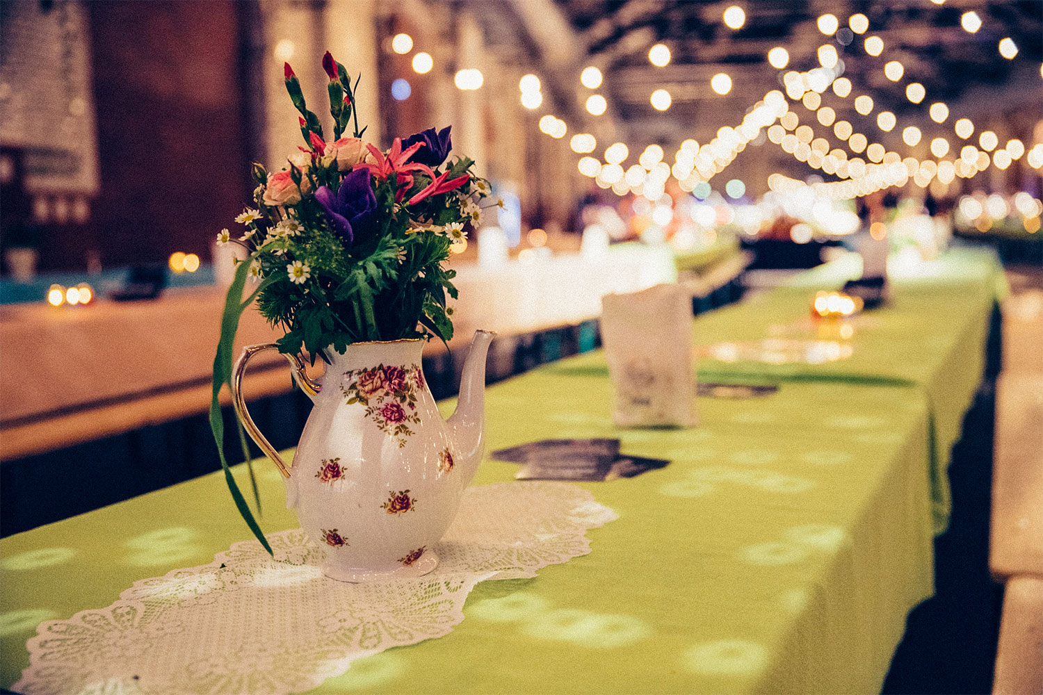 StudioNOW, Zalando, xmas, x-mas, party, wonderland, alice, Weihnachten, Table, lights