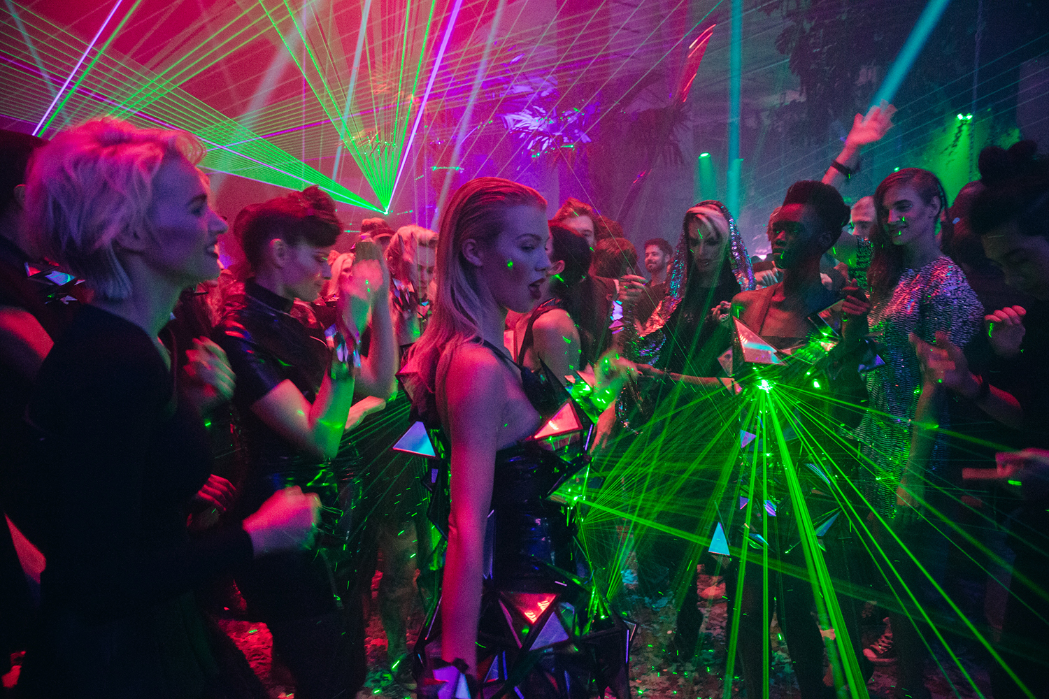 StudioNOW, Absolut, Vodka, Party, Advertising, Shooting, Club, Music, DJ, People, Laser, Dancing