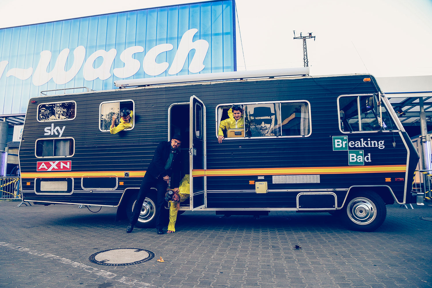 StudioNOW, sony, sony pictures, breaking bad, drugs, requisiten, berlin, cozy wash, crystal, final, end, walter white