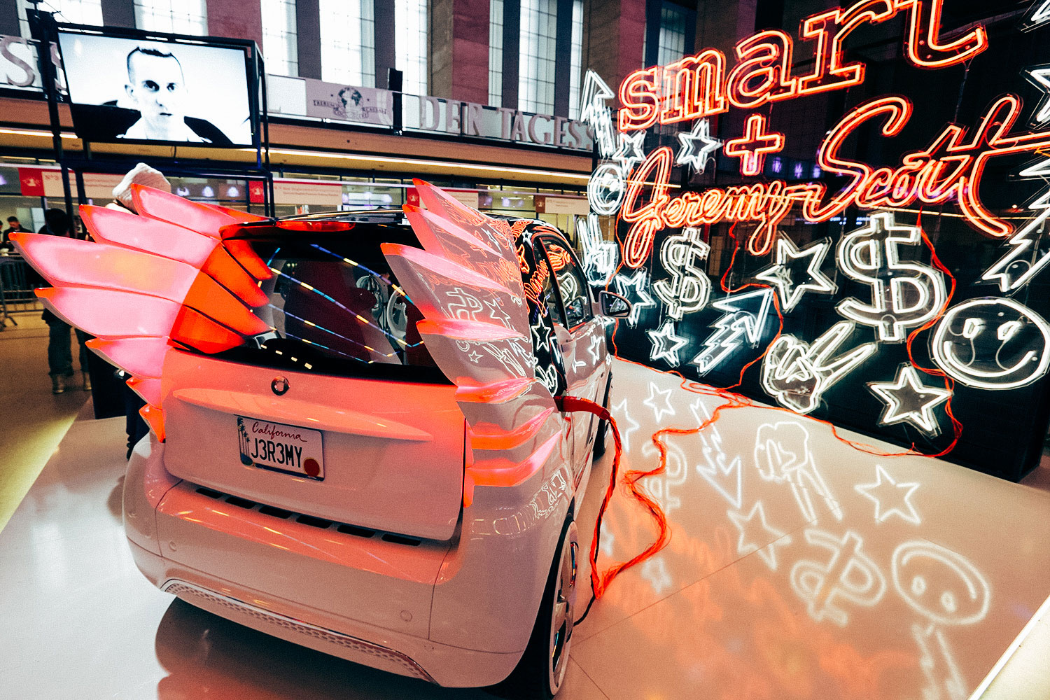 StudioNOW, Smart, Jeremy Scott, Showcar, Inszenierung, Mercedes, Mercedes-Benz, Fashion Week