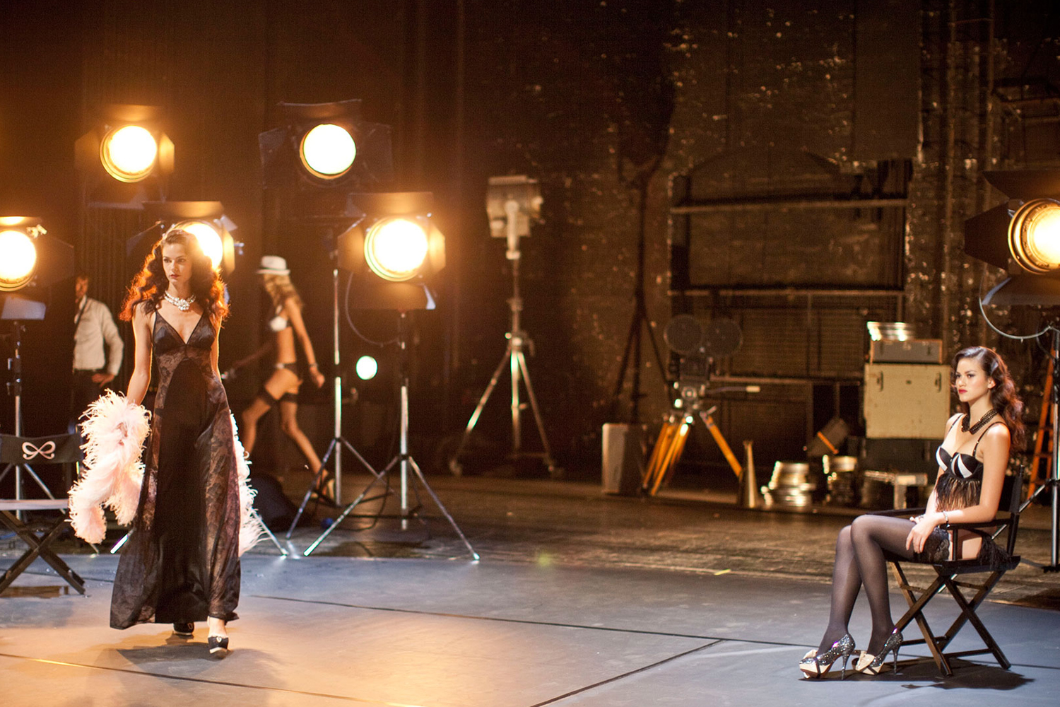 StudioNOW, Hunkemöller, underwear, Unterwäsche, Sylvie van der Vaart, Raphael van der Vaart, Carolina Vera, Catwalk, Laufsteg, Models, Fashion Week, Berlin