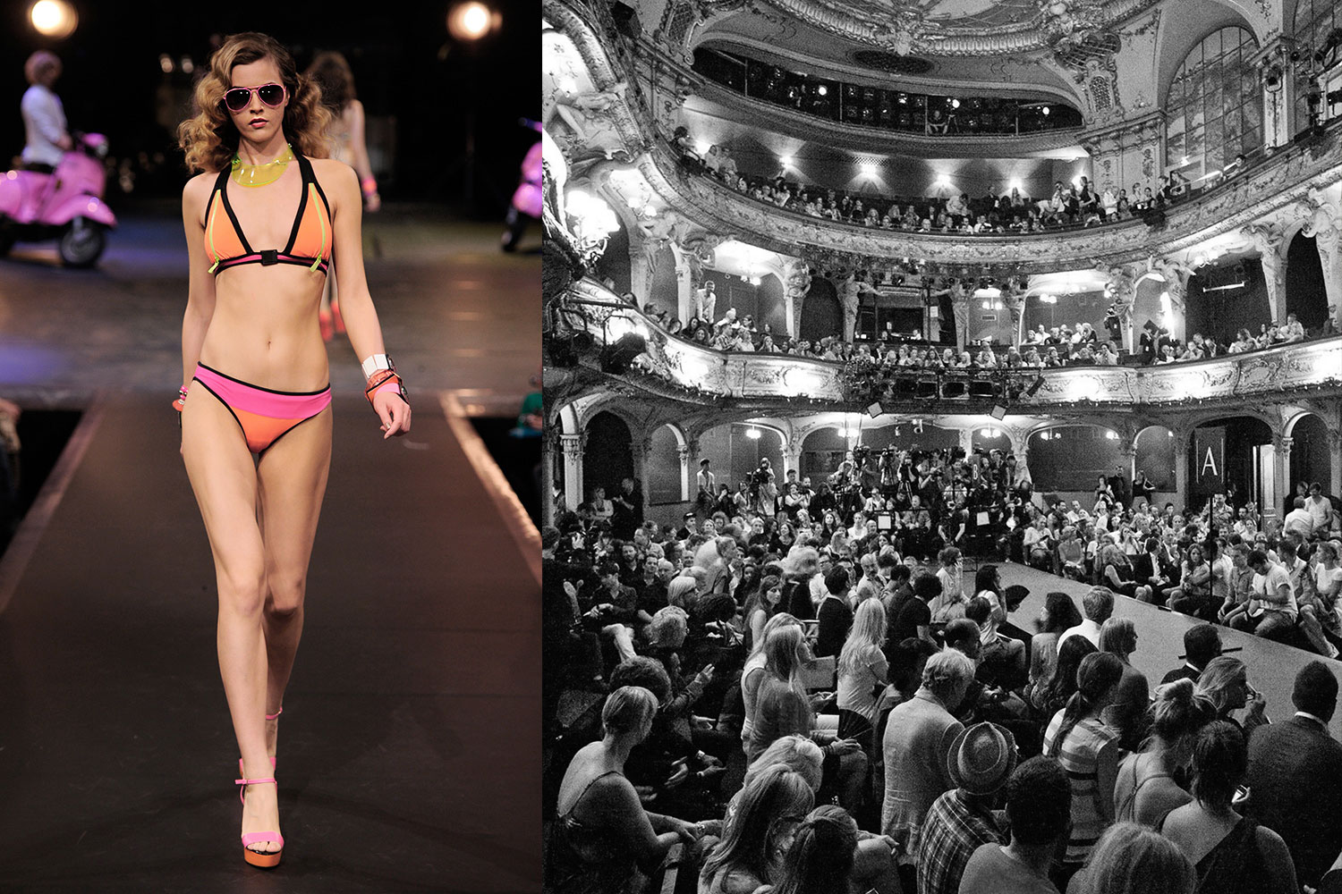 StudioNOW, Hunkemöller, underwear, Unterwäsche, Sylvie van der Vaart, Raphael van der Vaart, Carolina Vera, Catwalk, Laufsteg, Models, Fashion Week, Berlin