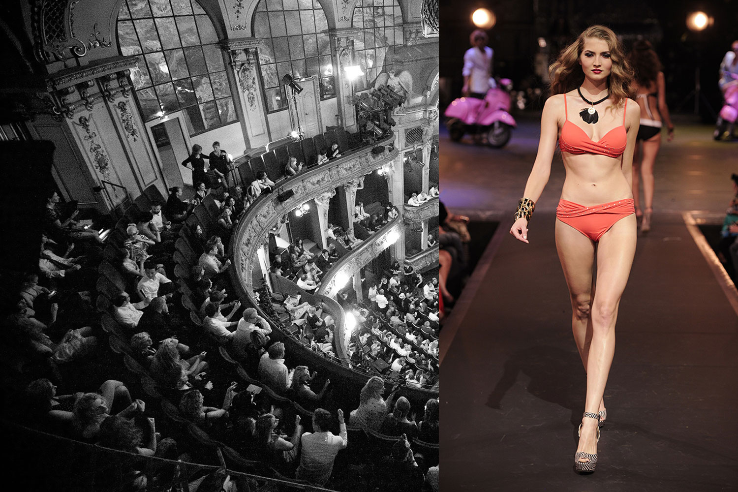 StudioNOW, Hunkemöller, underwear, Unterwäsche, Sylvie van der Vaart, Raphael van der Vaart, Carolina Vera, Catwalk, Laufsteg, Models, Fashion Week, Berlin