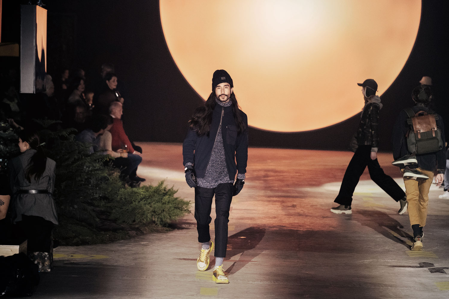 StudioNOW, Studio, Now, Camel, active, Camelactive, Camel Active, Fashion, Show, Design, Walk, Collection, Kollektion, Models, Herbst, Winter, 2020, Model, Sun