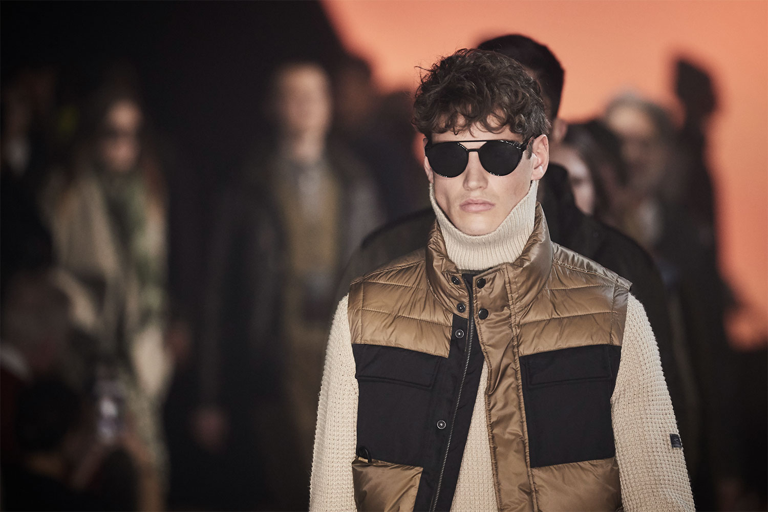 StudioNOW, Studio, Now, Camel, active, Camelactive, Camel Active, Fashion, Show, Design, Walk, Collection, Kollektion, Models, Herbst, Winter, 2020, Model, Sun